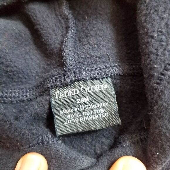 Faded Glory basketball hoodie 24 months - Picture 3 of 3